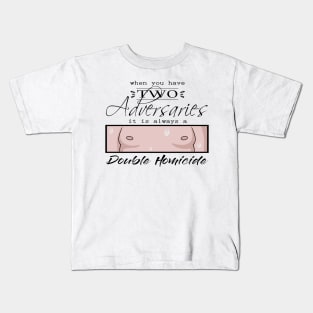 Double Doug Homicide V1 Kids T-Shirt